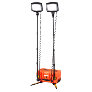 nightsearcher Solaris Duo 40K – 40,000 Lumen Rechargeable Floodlight