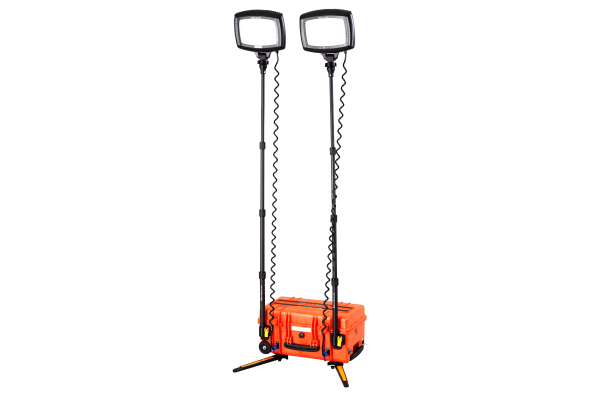 nightsearcher Solaris Duo 40K – 40,000 Lumen Rechargeable Floodlight