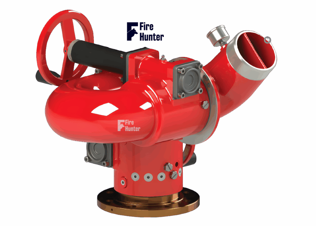 POK Fixed Fire Monitor 4″ - Fire Hunter co