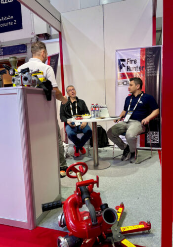 Fire Hunter at Intersec 2025 Dubai – Representing Nightsearcher (UK) & POK (France) Fire Hunter at Intersec 2025 Dubai – Representing Nightsearcher (UK) & POK (France)