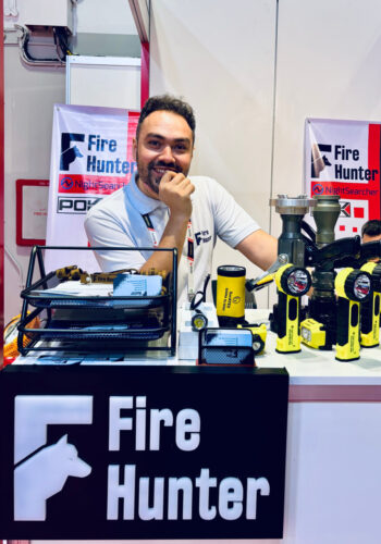 Fire Hunter at Intersec 2025 Dubai – Representing Nightsearcher (UK) & POK (France) Fire Hunter at Intersec 2025 Dubai – Representing Nightsearcher (UK) & POK (France)
