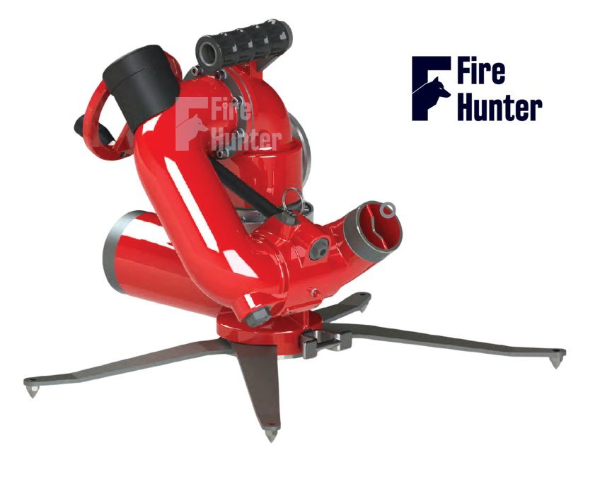 POK LMP80 DN80 Portable Firefighting Monitor by fire hunter co