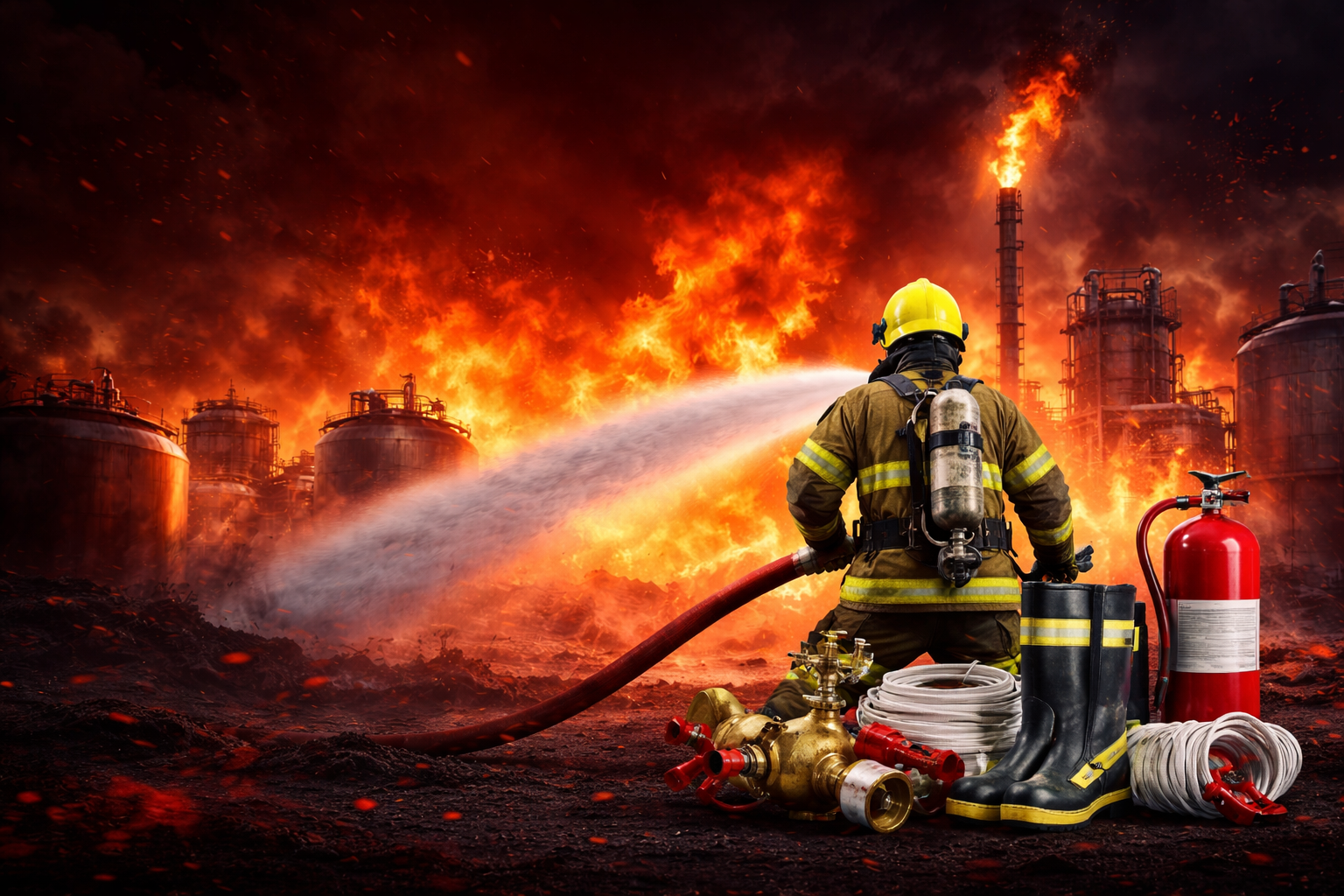 Firefighting Equipment UAE | Complete Guide 2026 | Fire hunter co Dubai