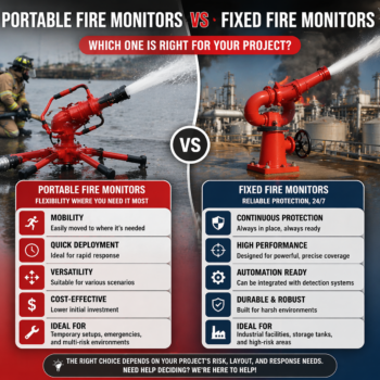 fire hunter co Portable Fire Monitors vs Fixed Fire Monitors Which One is Right for Your Project